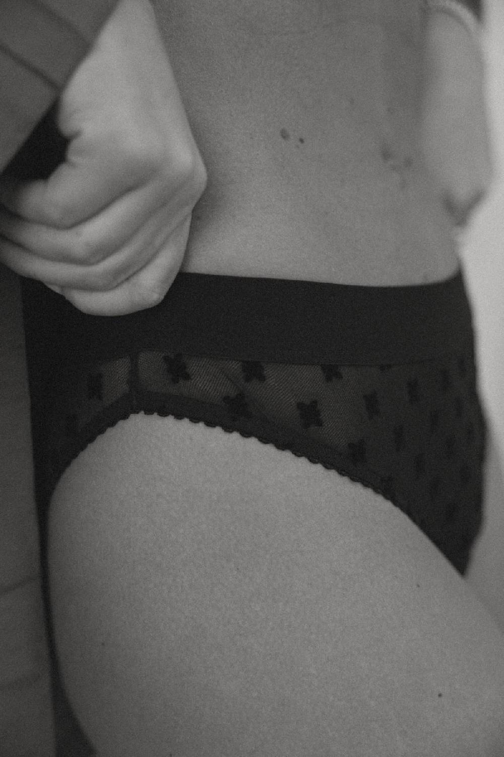 Karo Kauer Mesh Panty Black Saisonschlussverkauf