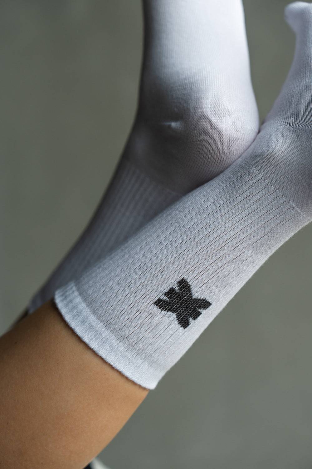 Karo Kauer Socks Logo Dark Grey Muttertagsangebot