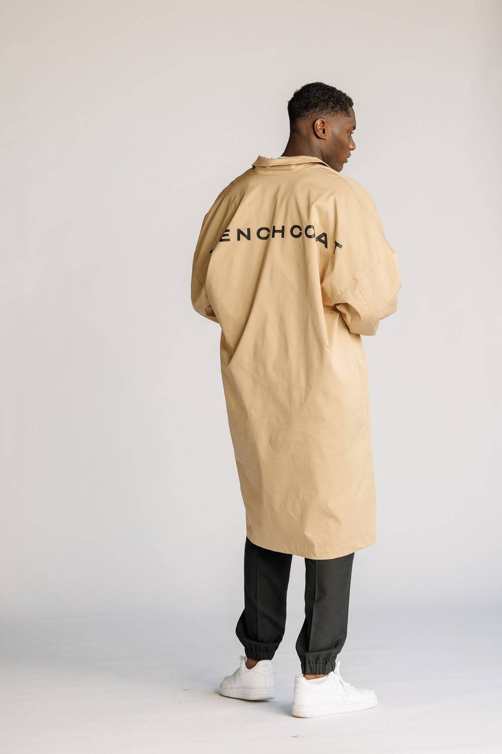 Karo Kauer Trenchcoat Beige Exklusive Angebote