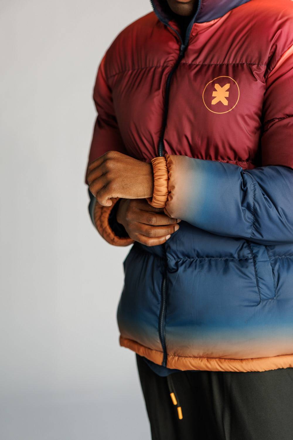 Karo Kauer Puffer Jacket Multicolour Blitzangebot