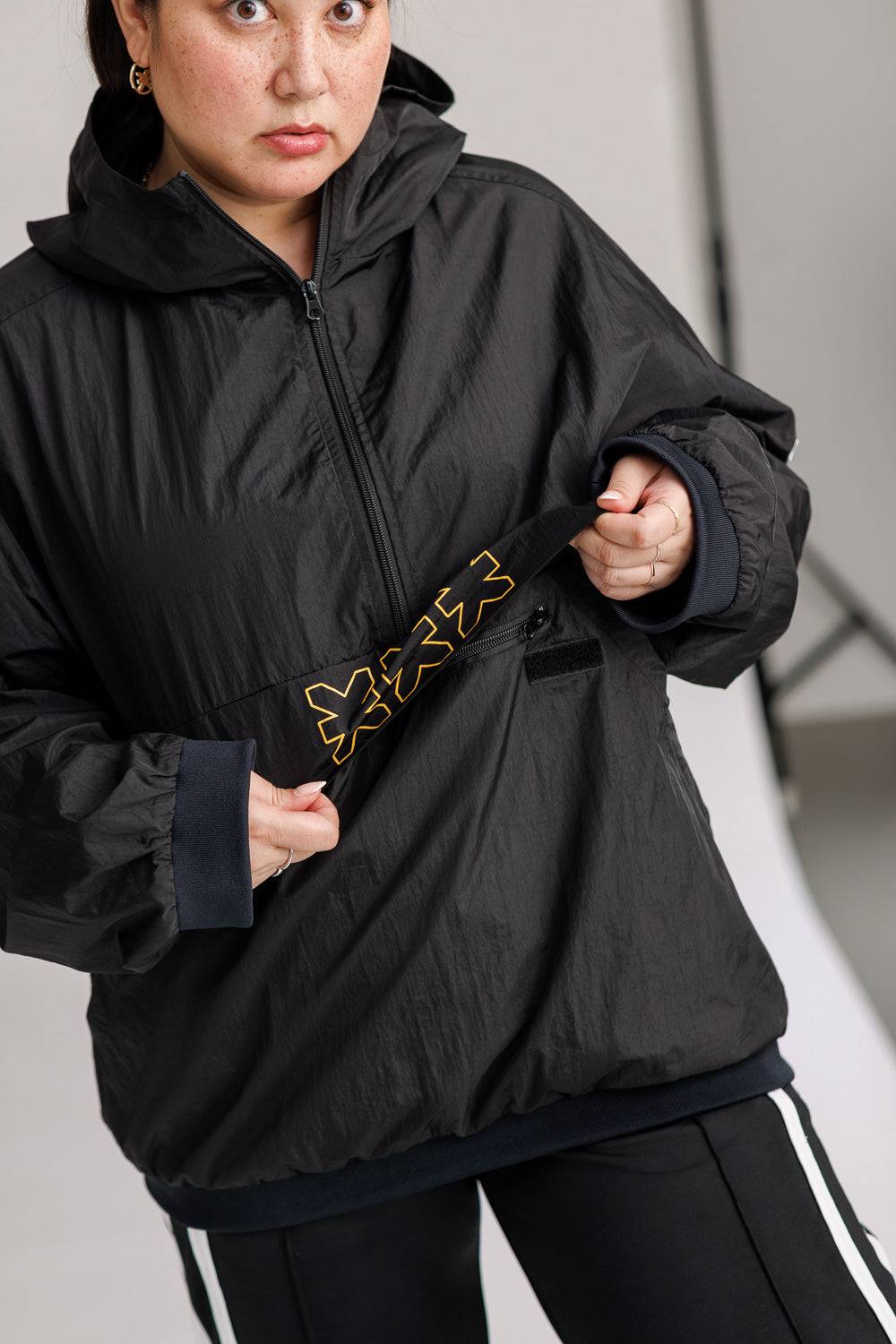 Karo Kauer Windbreaker Black Saisonale Angebote