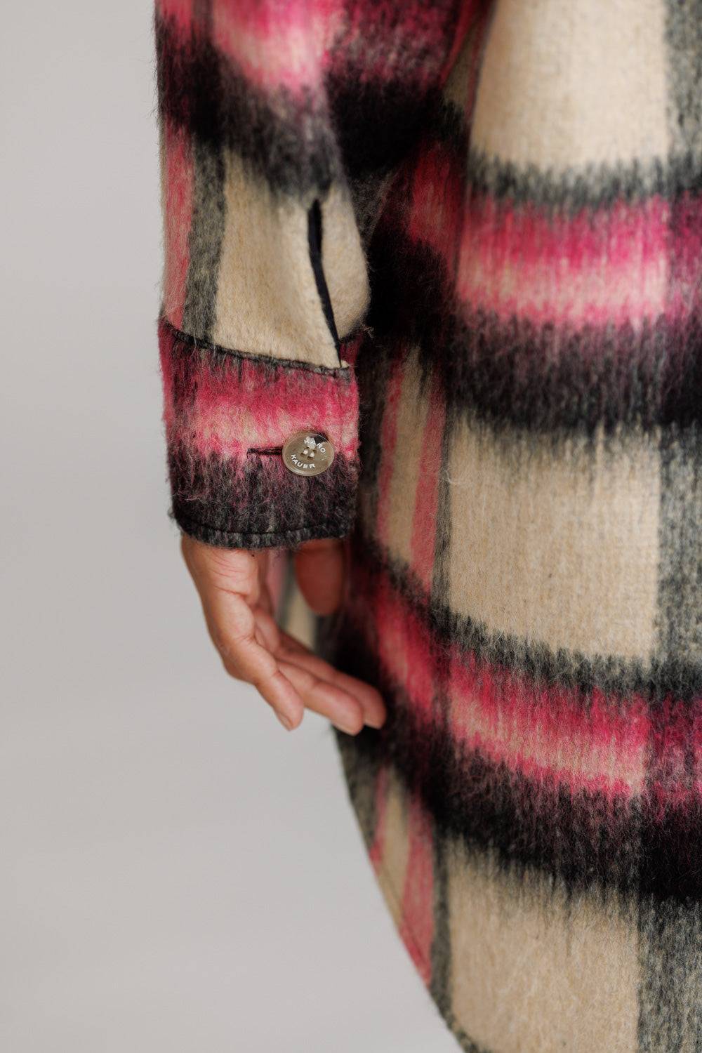 Karo Kauer Overjacket Checkered VIP-Rabatte