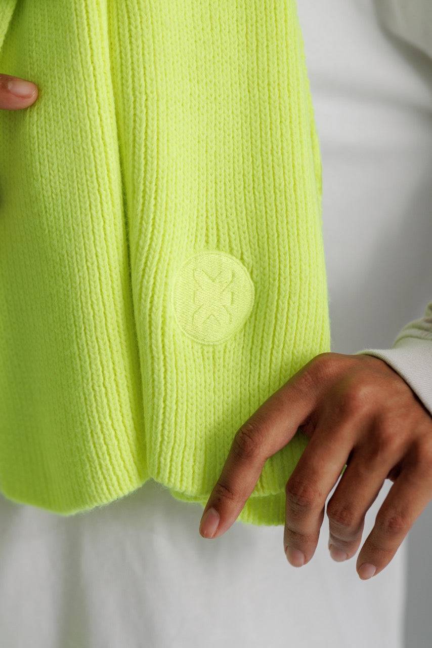 Karo Kauer Scarf Neon Lime Online