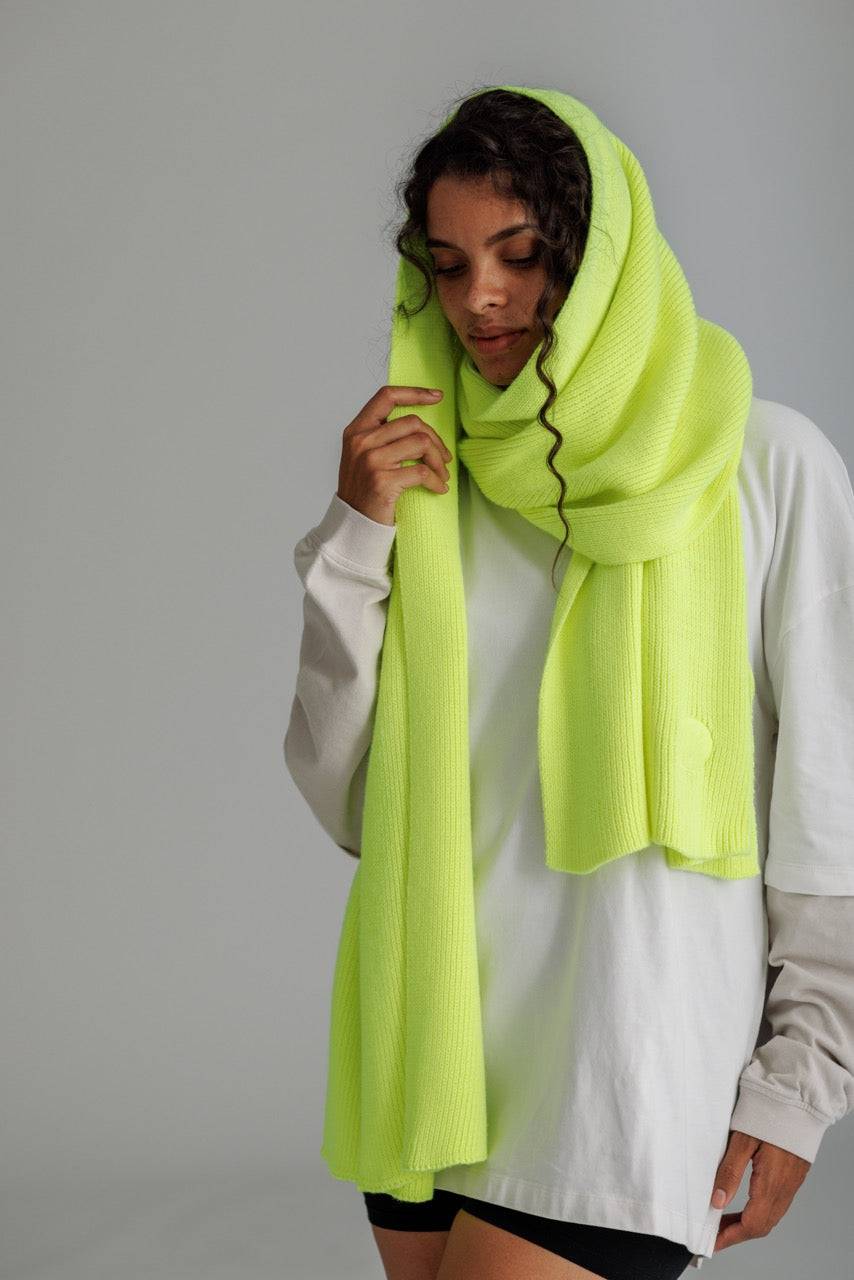 Karo Kauer Scarf Neon Lime Online
