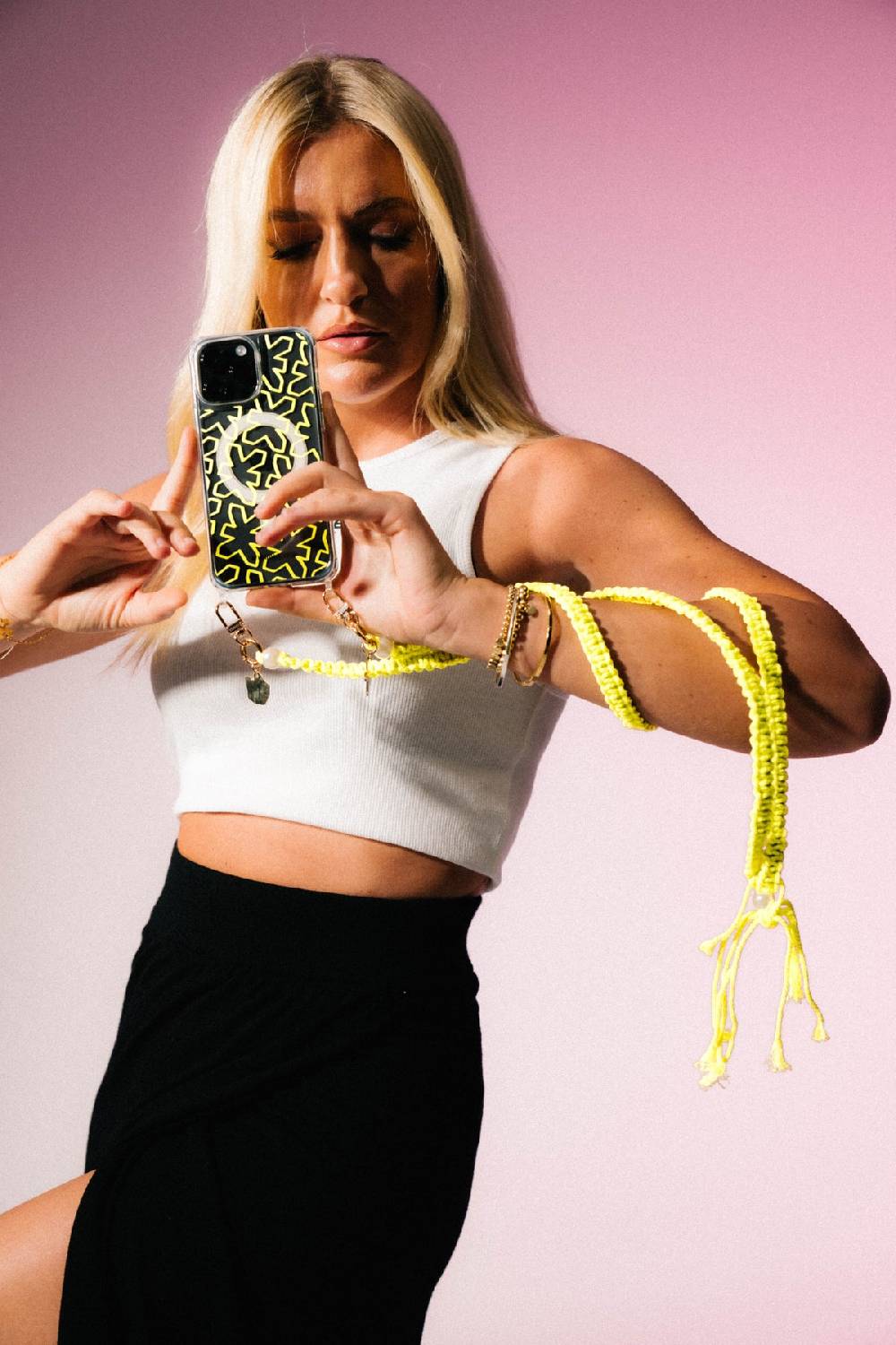 Karo Kauer Smartphone Case Logo Clear Exklusivangebot
