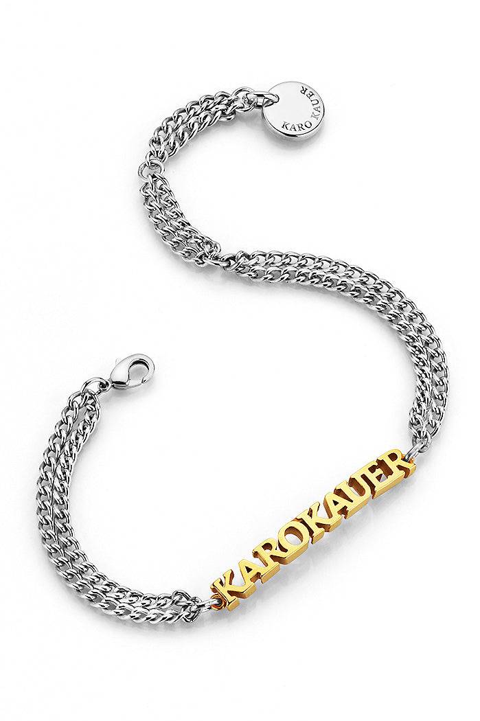 Karo Kauer KK Bracelet Bicolor Silver/Gold Osterangebot