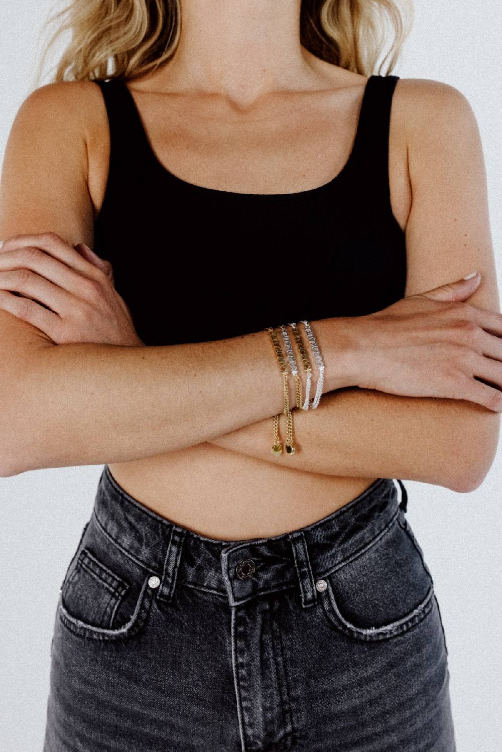 Karo Kauer KK Bracelet Bicolor Silver/Gold Osterangebot