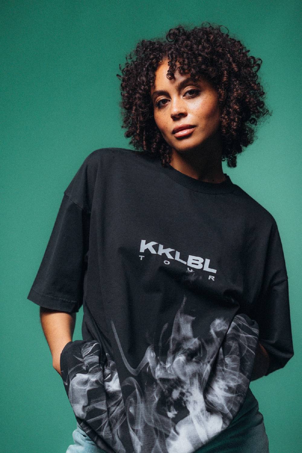 Karo Kauer Tour T-Shirt Smoke Black Angebote