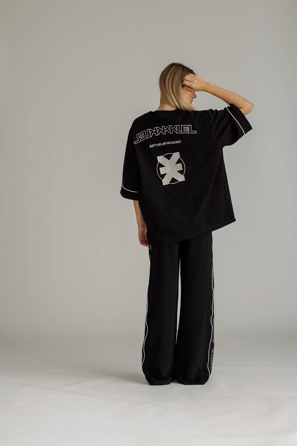 Karo Kauer Baseballshirt Black Hotsell