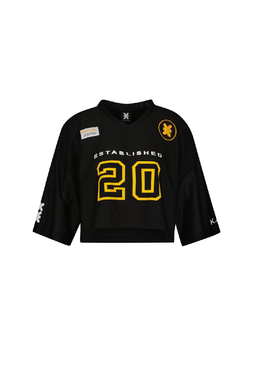 Karo Kauer T-Shirt Cropped Baseball Blitzverkäufe