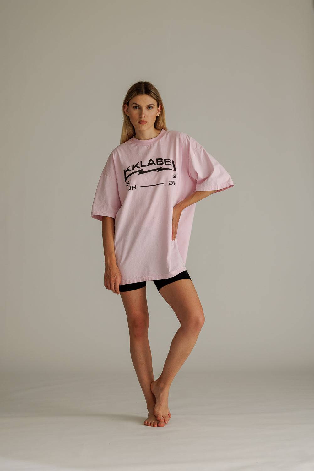 Karo Kauer Tour T-Shirt Washed Pink Kostenloser Versand