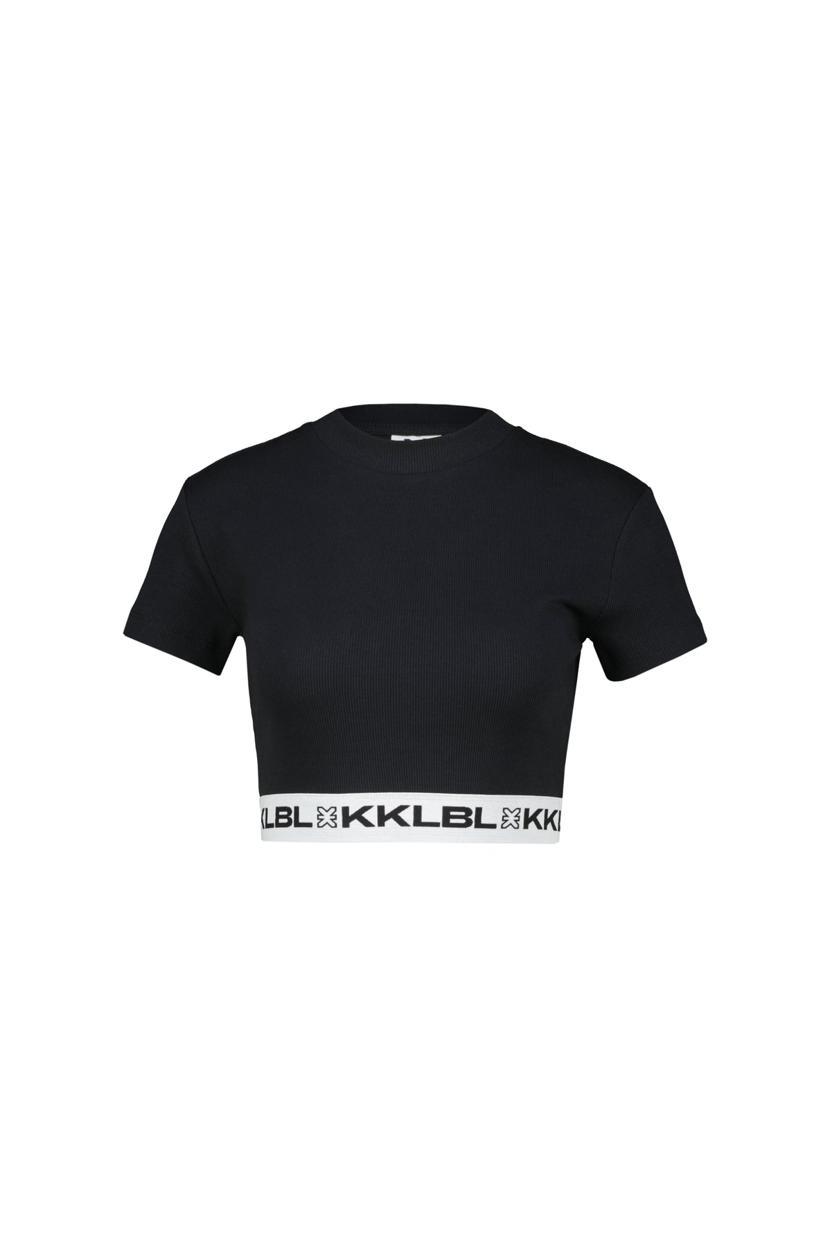 Karo Kauer Rib Top Basic Black Sonderangebot