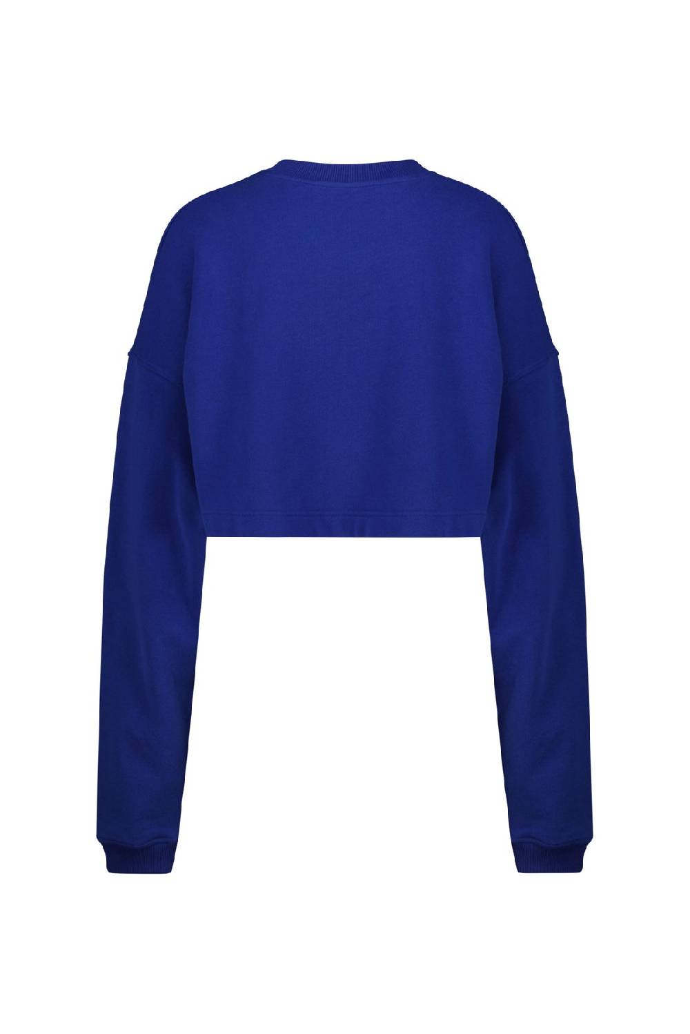 Karo Kauer Sweater Cropped Dark Blue Cyber Monday