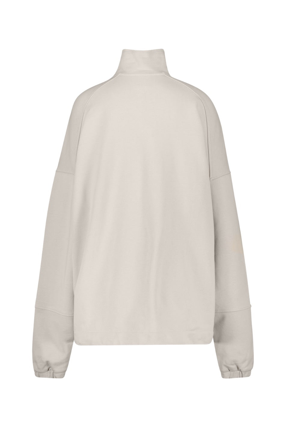 Karo Kauer Zipped Sweater Silver Grey Osterangebot