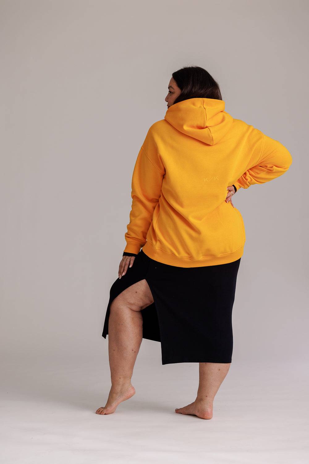 Karo Kauer Hoodie Saffron Muttertagsangebot