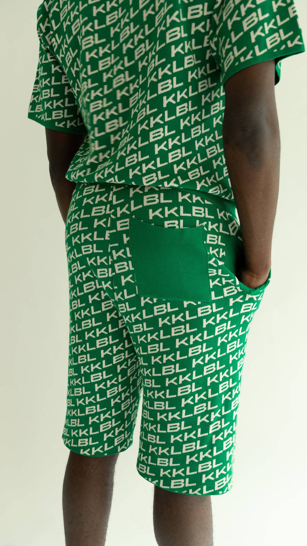 Karo Kauer Knit Short KKLBL Green Exklusive Angebote