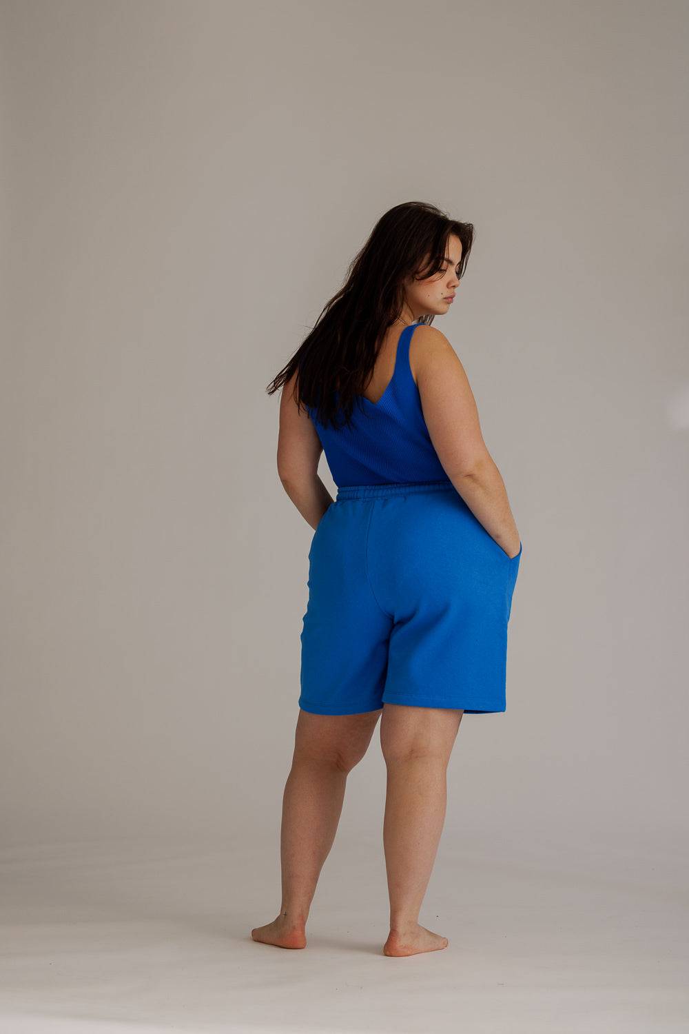 Karo Kauer Long Shorts Sonic Blue Blitzangebot