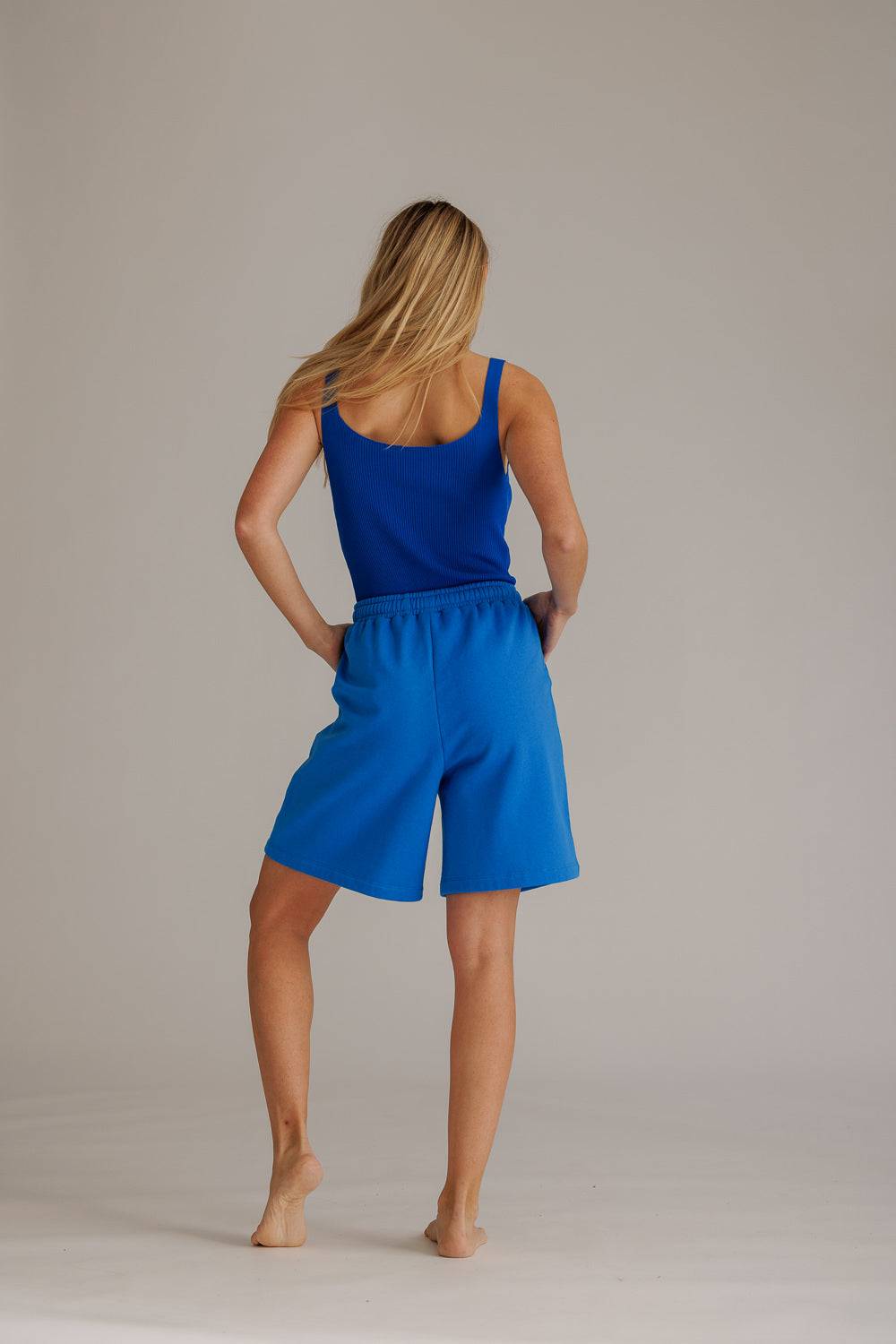 Karo Kauer Long Shorts Sonic Blue Blitzangebot
