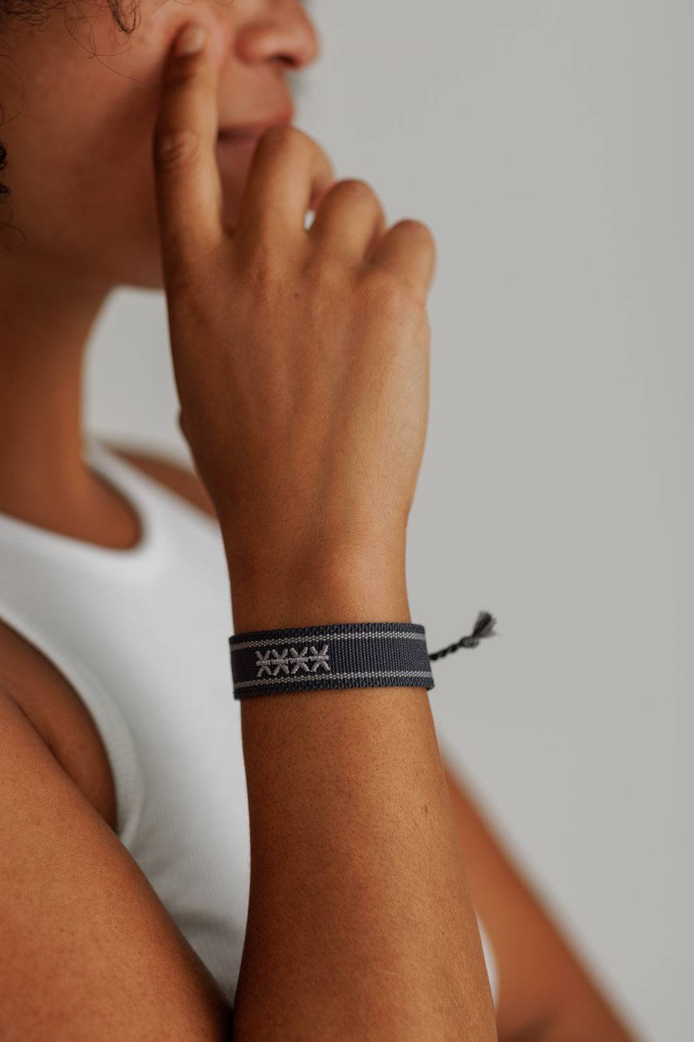 Karo Kauer Bracelet Stone Grey Super Sparpreis