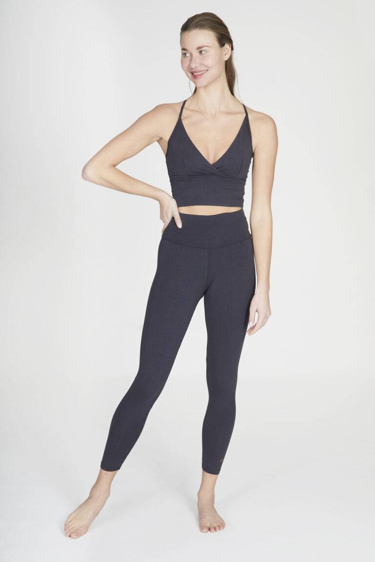 Kismet Yogastyle Love Crop Top anthracite Großer Ausverkauf