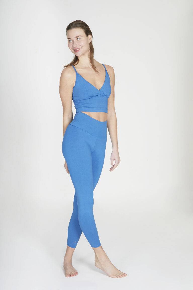 Kismet Yogastyle Love Crop Top sea Begrenztes Angebot