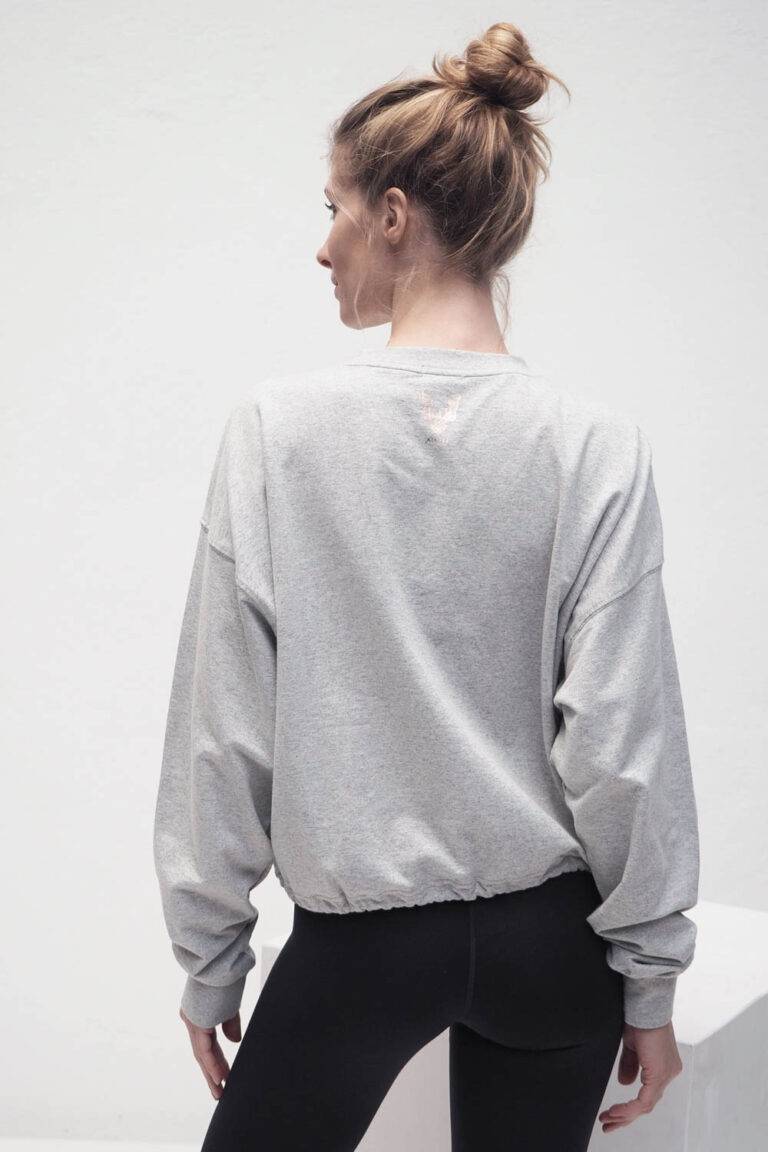Kismet Yogastyle Garuda Sweatshirt light grey marl Nur für heute