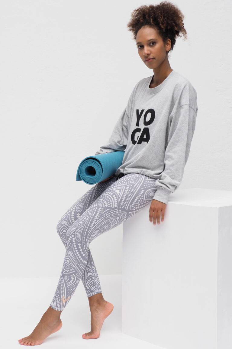 Kismet Yogastyle Garuda Sweatshirt light grey marl Nur für heute