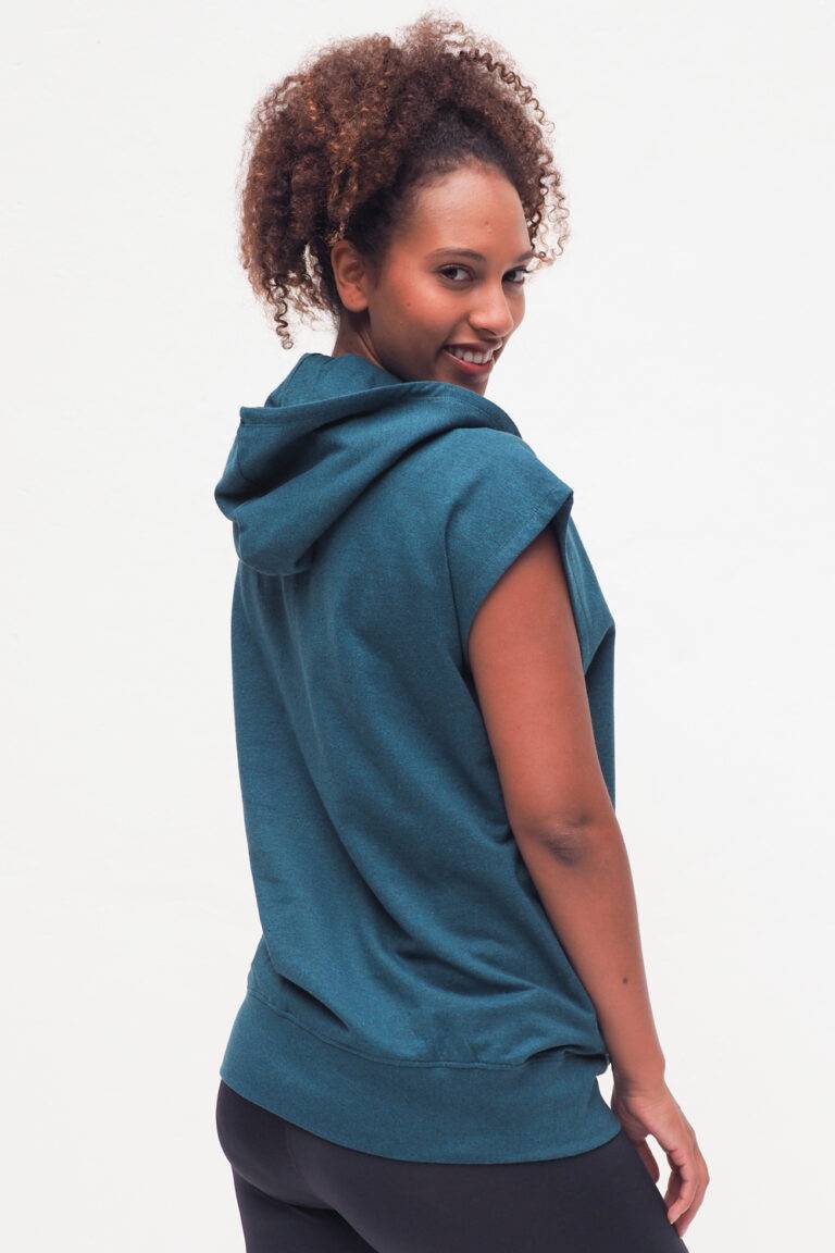 Kismet Yogastyle Hanuman Hoodie emerald marl Im Verkauf