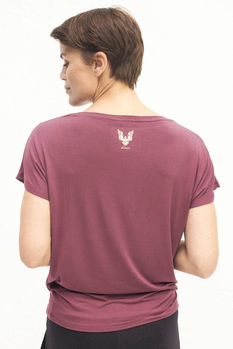 Kismet Yogastyle Manavi Tee ruby Auslauf