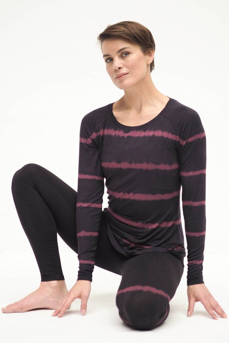Kismet Yogastyle Nandi LS batik ruby Kostenloser Versand