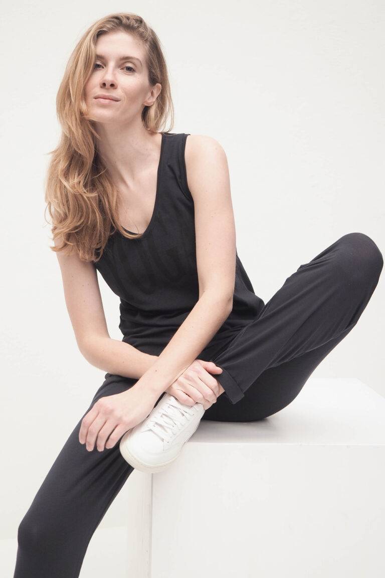 Kismet Yogastyle Ananda Tank anthracite YOGA Rabatt
