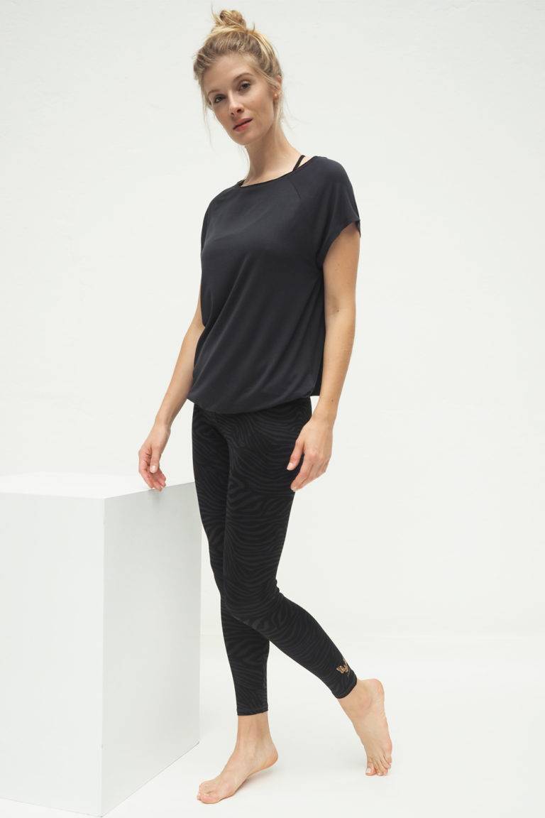 Kismet Yogastyle Yoga Tee Jiva – Anthracite Großer Ausverkauf
