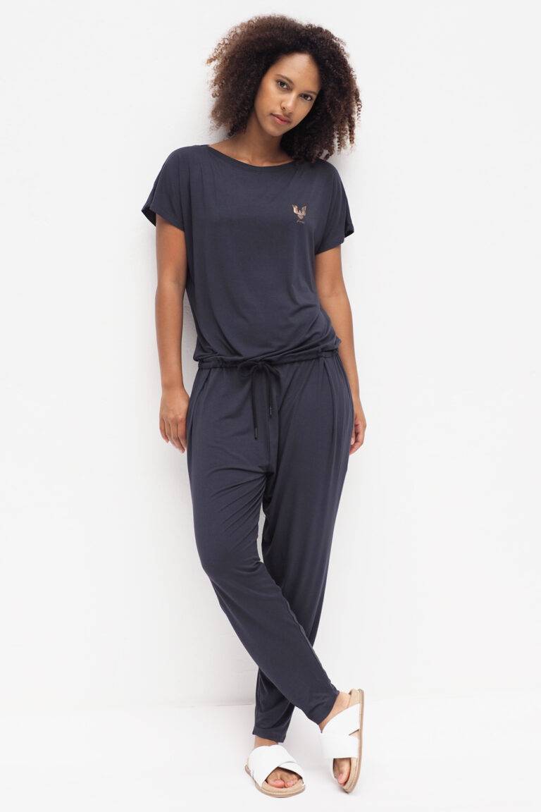 Kismet Yogastyle Chandra Jumpsuit anthracite Begrenztes Angebot