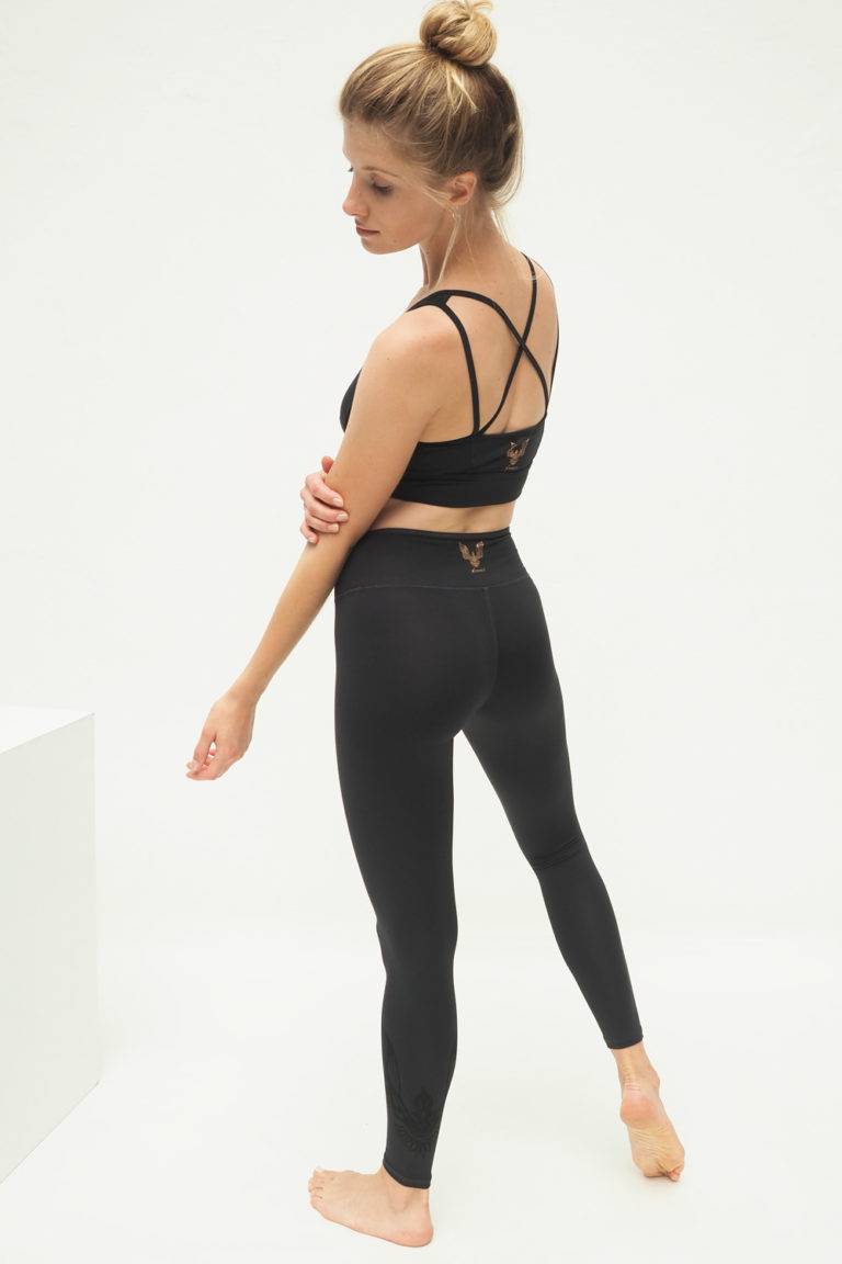 Kismet Yogastyle Yoga Leggings Ganga 7/8 – Warrior Anthracite Black Friday