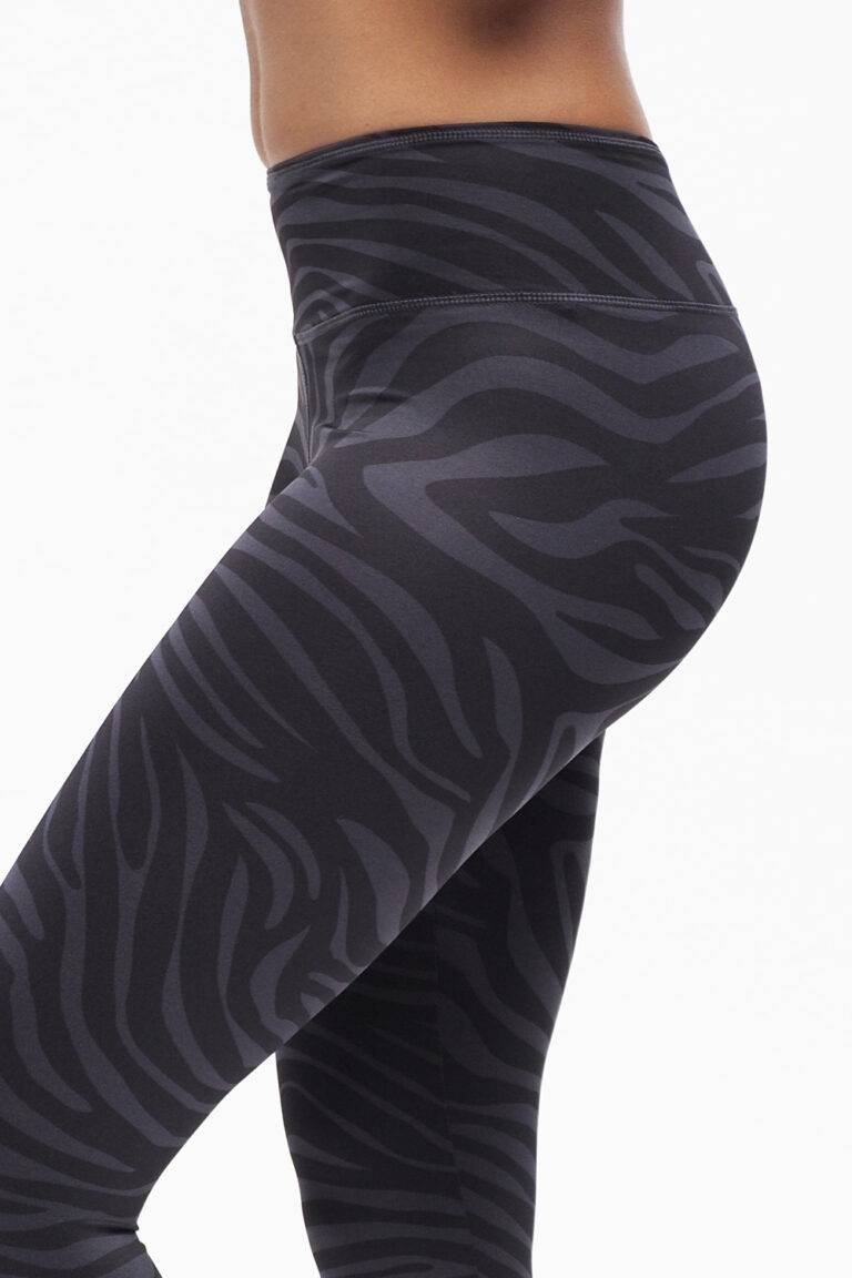 Kismet Yogastyle Ganga Leggings 7/8 zebra anthracite Jubiläumsangebot