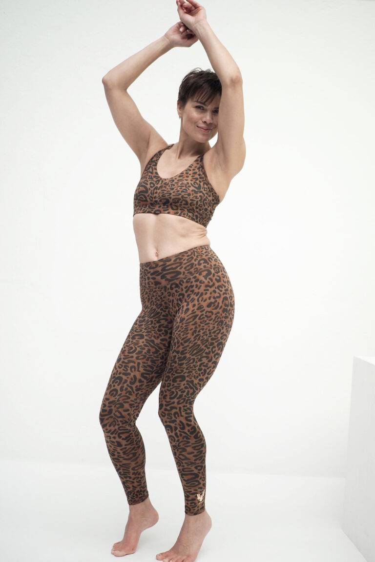 Kismet Yogastyle Amba Bra leo brown Räumungsverkauf