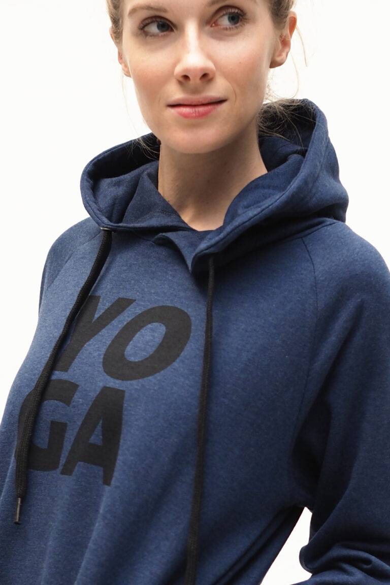 Kismet Yogastyle YOGA Hoodie Rudra – Blue Marl Super Sparpreis