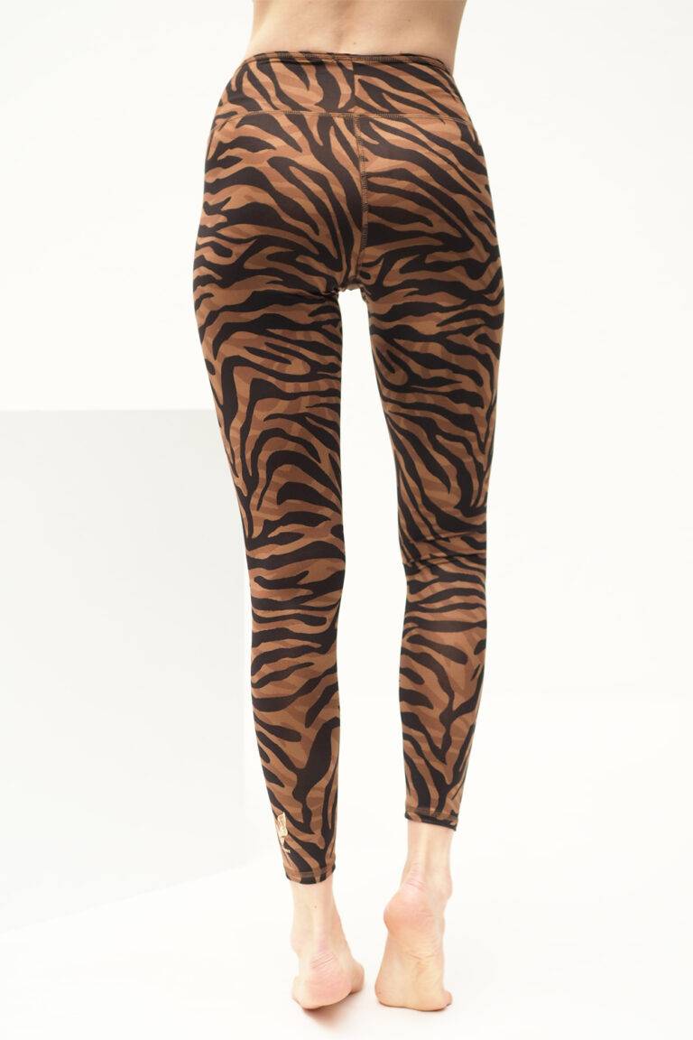 Kismet Yogastyle Yoga Leggings Ganga 7/8 – Camou Brown Begrenzte Freigabe