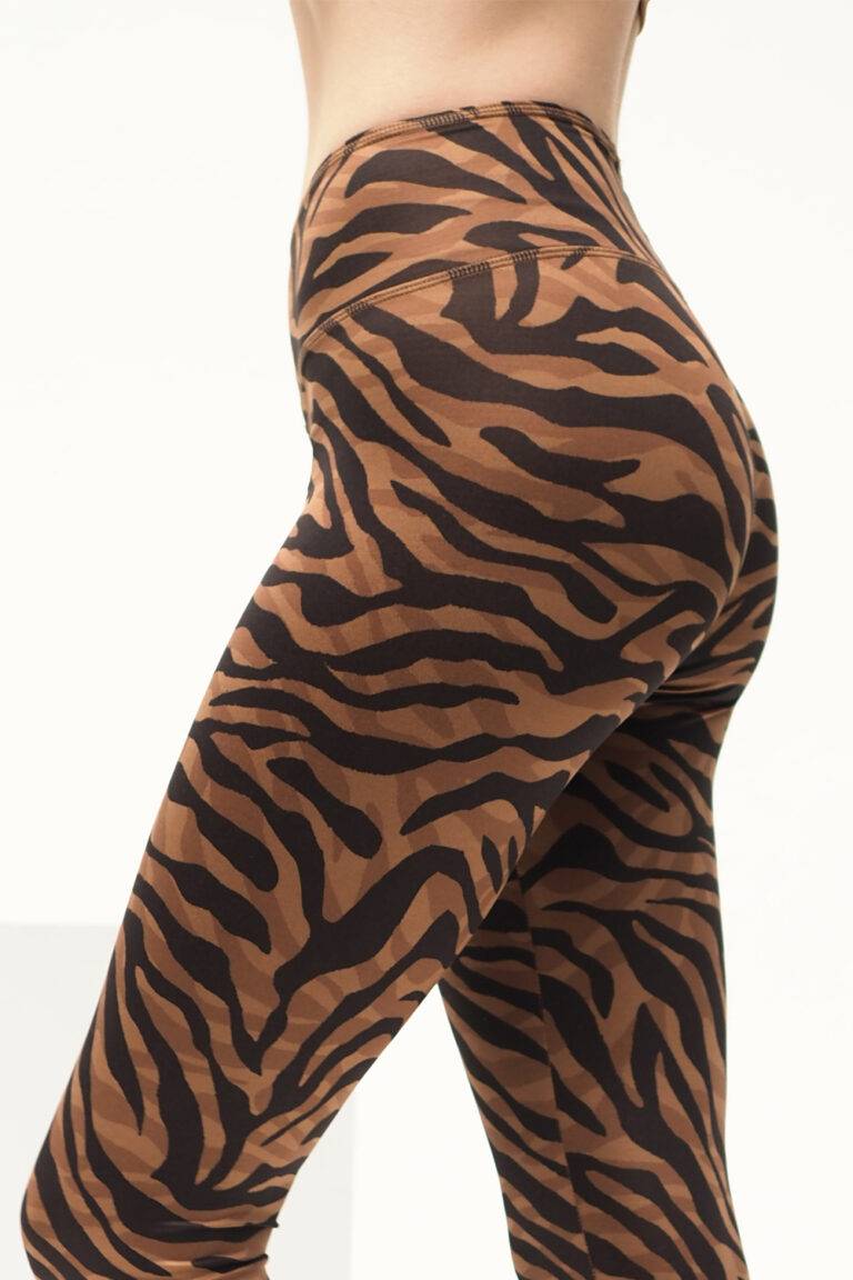 Kismet Yogastyle Yoga Leggings Ganga 7/8 – Camou Brown Begrenzte Freigabe