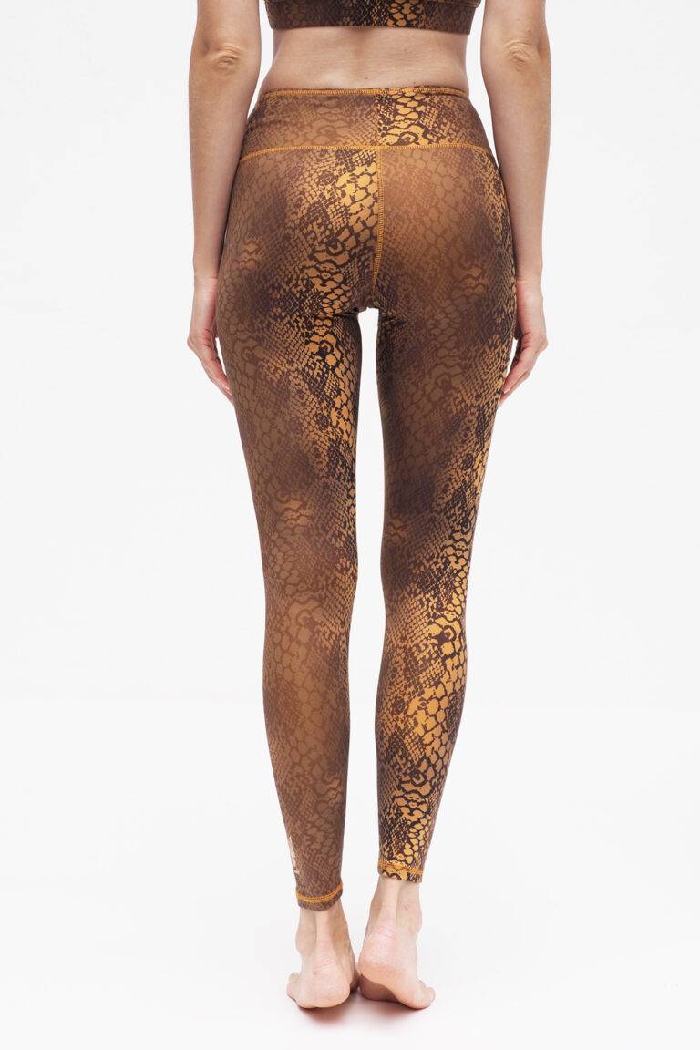 Kismet Yogastyle Yoga Leggings Ganga 7/8 – Desert Snake Neueste Stile