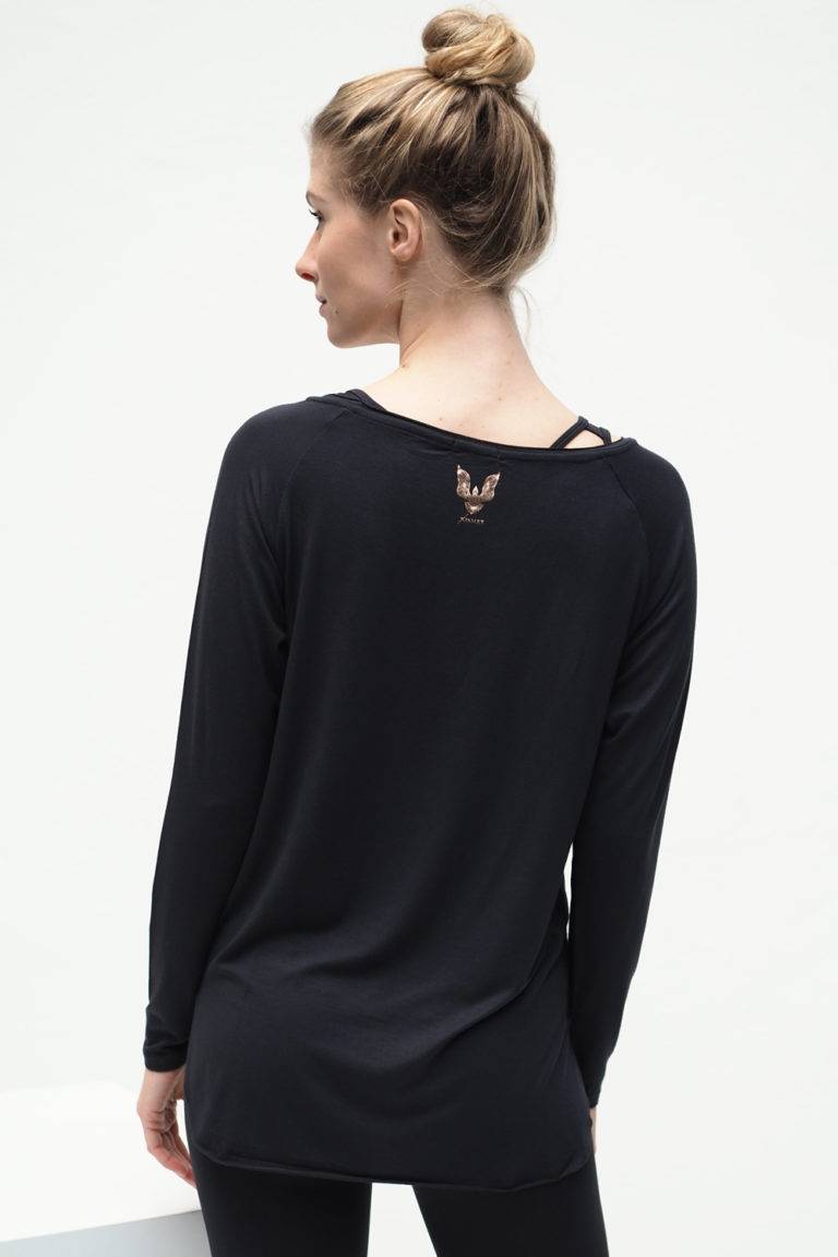 Kismet Yogastyle Yoga Longsleeve Top Amun – Anthracite Bis zu 55% Rabatt