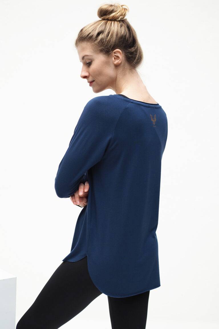 Kismet Yogastyle Yoga Longsleeve Top Amun – Blue Discount Store für neue Produkte