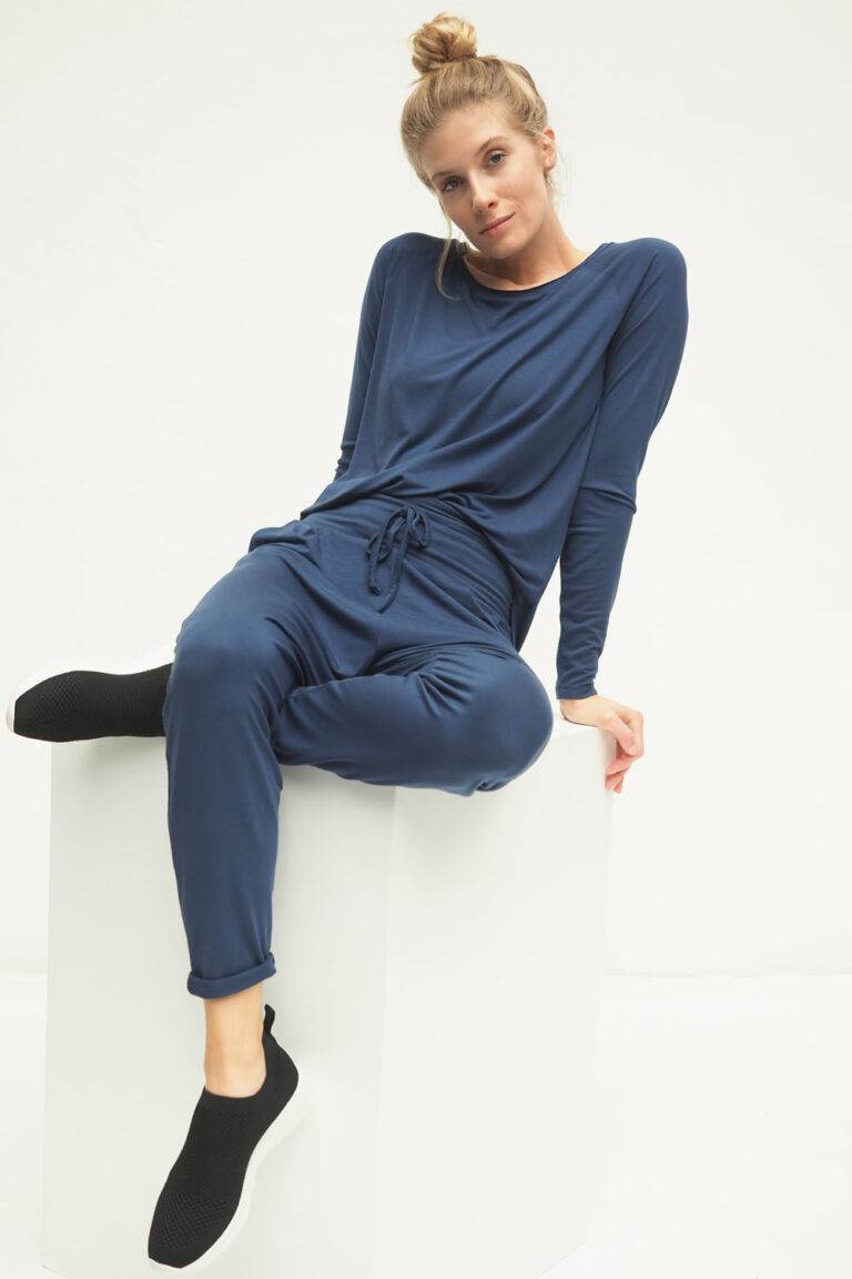 Kismet Yogastyle Yoga Longsleeve Top Amun – Blue Discount Store für neue Produkte