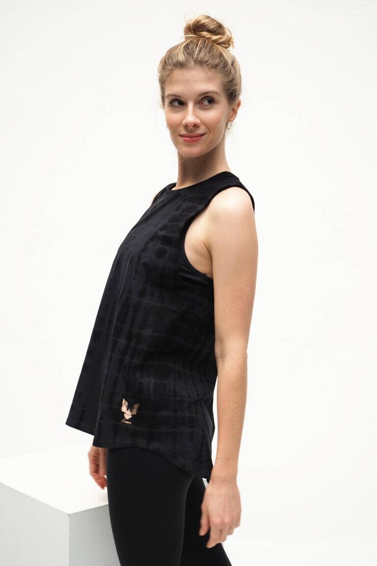 Kismet Yogastyle Shakti Tank – Batik Black Nur noch ein Tag übrig