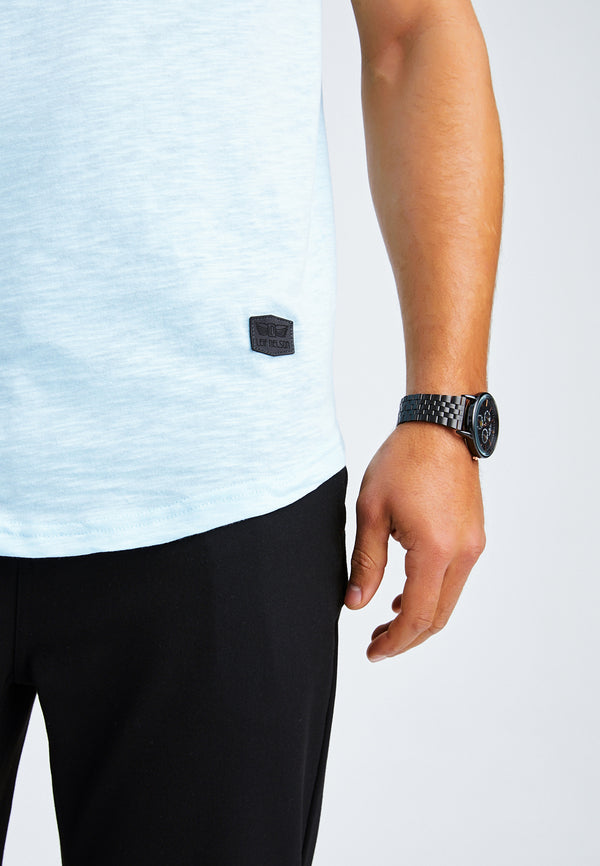 Leif Nelson Rundhals-Shirt Neueste Mode