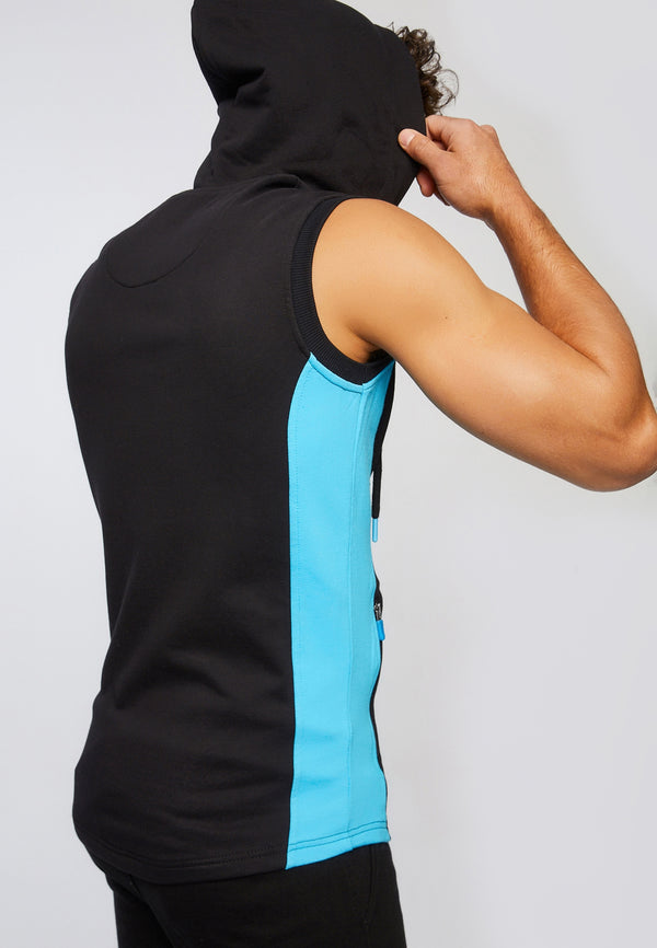Leif Nelson Gym-Sweatjacke Kapuze Ärmellos Online Outlet