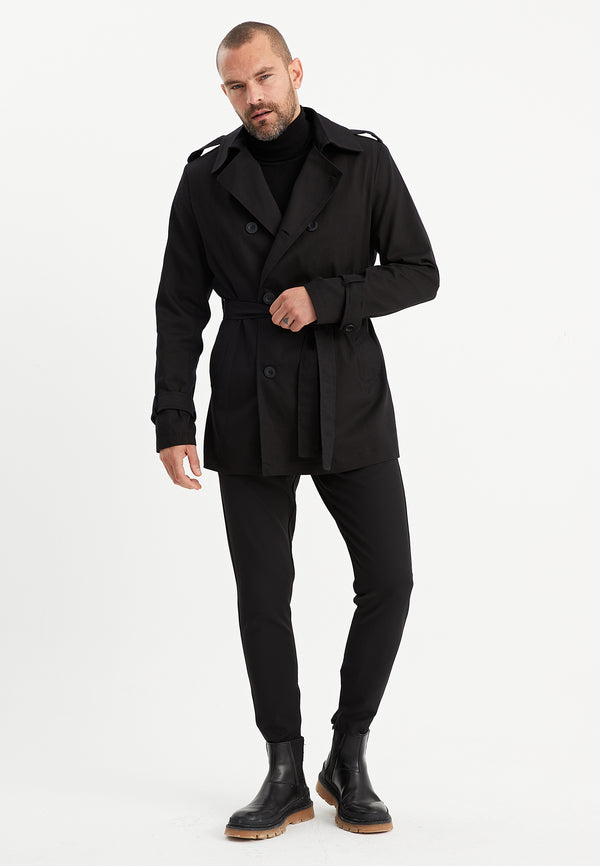 Leif Nelson Zweireihiger Trenchcoat Blitzangebot
