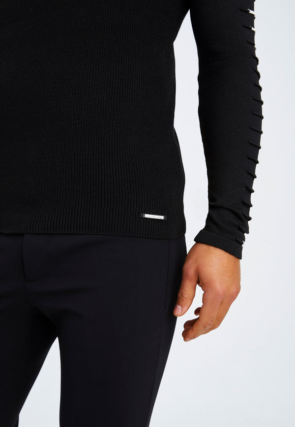 Leif Nelson Strickpullover Feinstrick Rundhals Sonderangebote