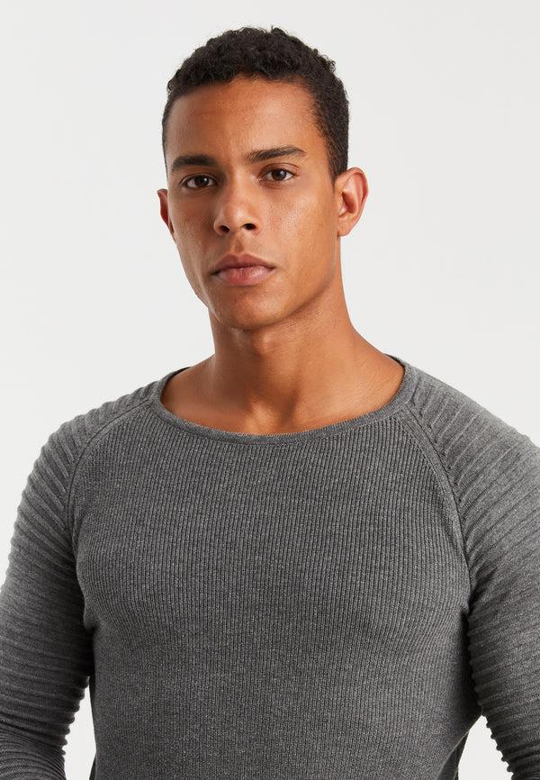 Leif Nelson Strickpullover Feinstrick Rundhals Kostenlose Rückgabe