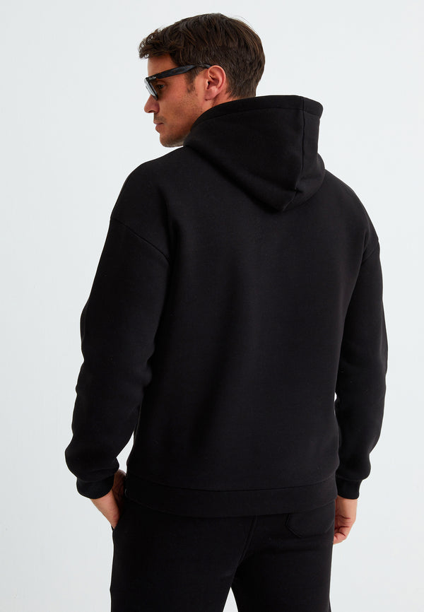 Leif Nelson Oversize Kapuzenpullover Letzte 3 Tage